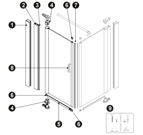 NOVELLINI exploded view GI1GFSX2G