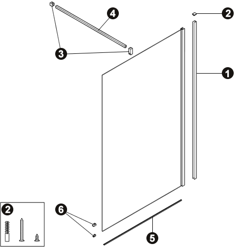 NOVELLINI exploded view GIADA H 2013