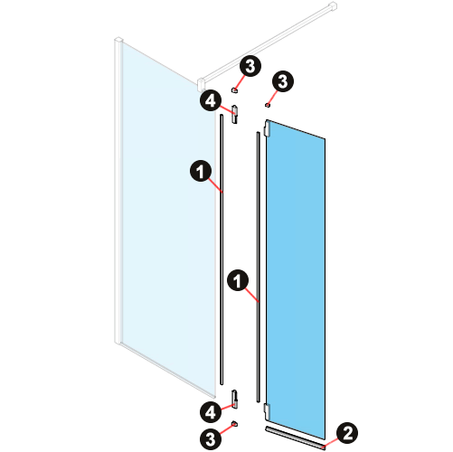 NOVELLINI exploded view GIADA HFA