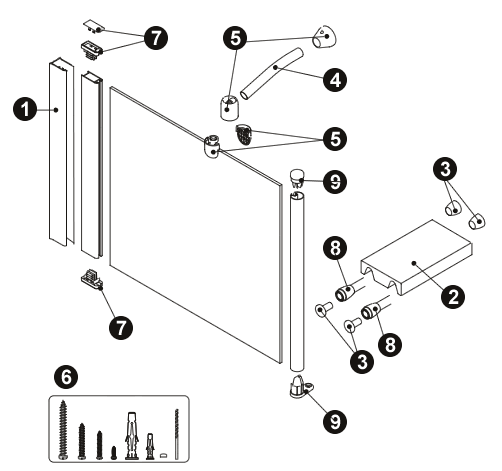 NOVELLINI exploded view GO1