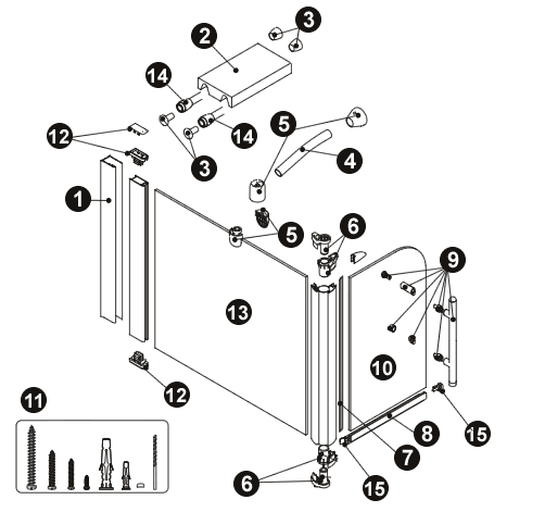 NOVELLINI exploded view GO2
