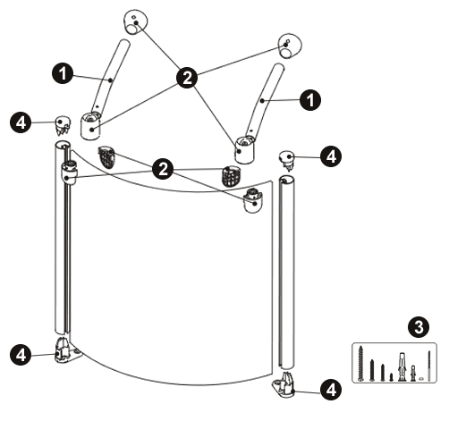 NOVELLINI exploded view GO7