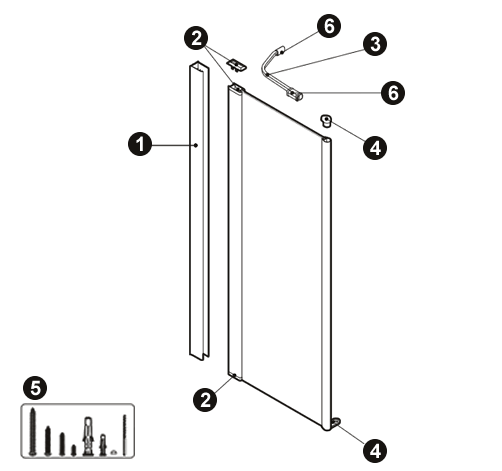 NOVELLINI exploded view GOF