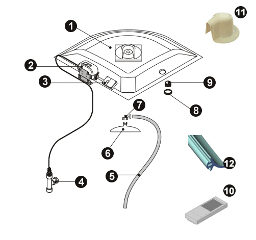 NOVELLINI exploded view GX 11 3 TRSS