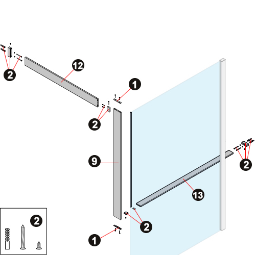 NOVELLINI exploded view KHKF IPON-DX