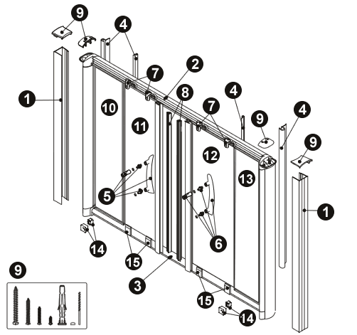 NOVELLINI exploded view KING 2A