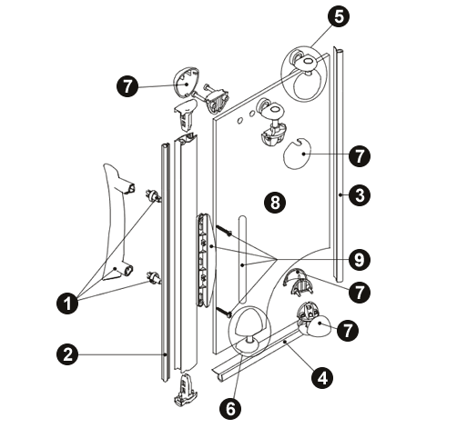 NOVELLINI exploded view KI12PSXP