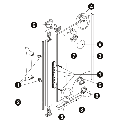 NOVELLINI exploded view KI12PVSXP