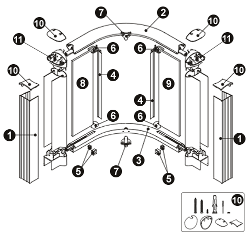 NOVELLINI exploded view KI1RF