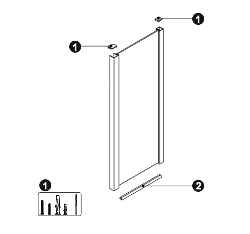 NOVELLINI exploded view KUADRA F