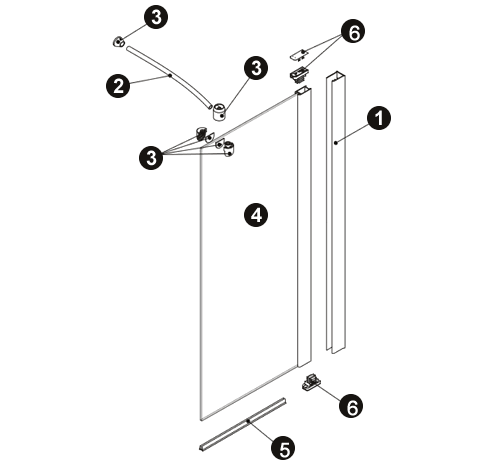 NOVELLINI exploded view LUNES H 2007