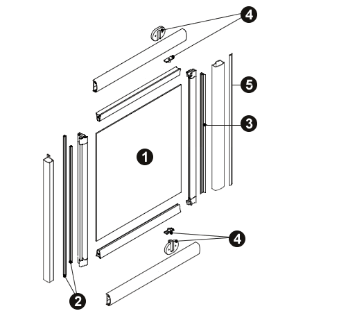 NOVELLINI exploded view MEDIA 2008 GF90 BOXDX