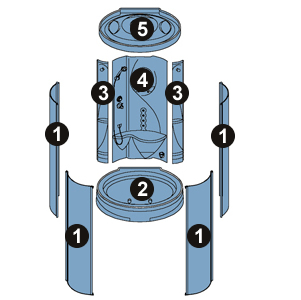 NOVELLINI exploded view NAUTIS