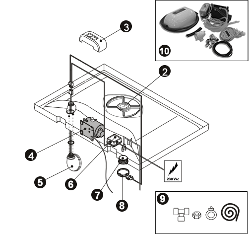 NOVELLINI exploded view NEW HOLIDAY 05-06 BI100 TETTUCCIO SISAUNA
