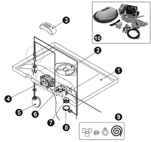 NOVELLINI exploded view NEW HOLIDAY 05-06 BI120 TETTUCCIO SISAUNA
