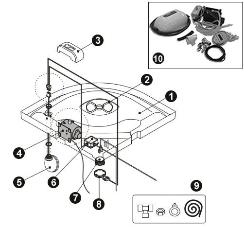 NOVELLINI exploded view NEW HOLIDAY 05-06 R90 TETTUCCIO SISAUNA