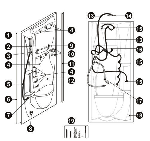 NOVELLINI exploded view NEW HOLIDAY 07-08 1002F LATOSX