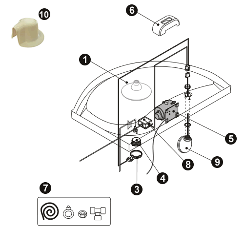 NOVELLINI exploded view NEW HOLIDAY 2007-08 R115DX TETTUCCIOSS