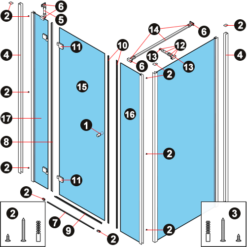 NOVELLINI exploded view NHGFINL-NOR