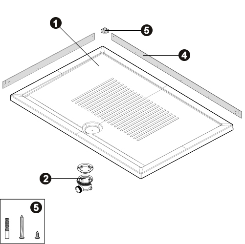NOVELLINI exploded view PIATTO EONB