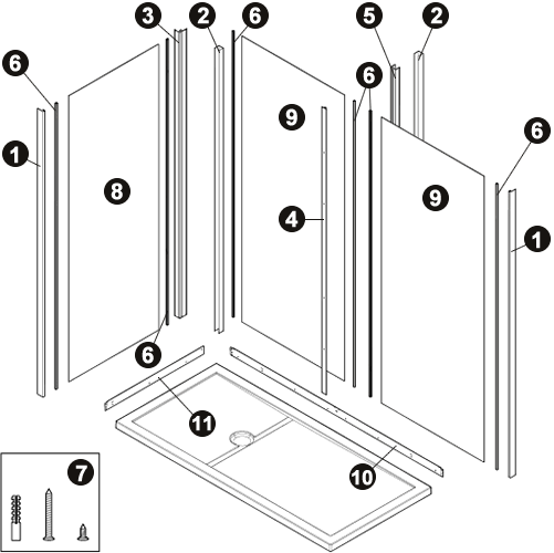 NOVELLINI exploded view REV ANGOLO ALTO