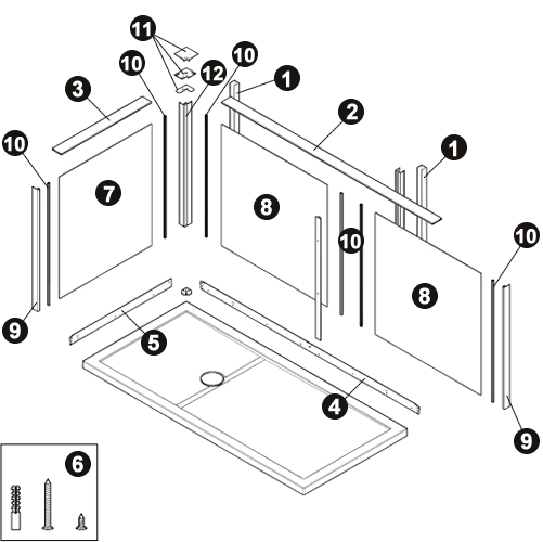 NOVELLINI exploded view REV ANGOLO BASSO