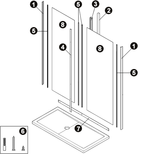 NOVELLINI exploded view REV CENTROP ALTO