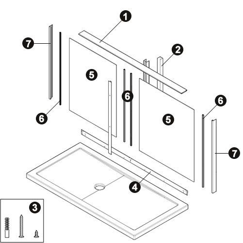 NOVELLINI exploded view REV CENTROP BASSO