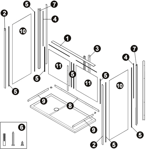NOVELLINI exploded view REV NICCHIA BASSO