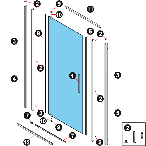 NOVELLINI exploded view RIGA G