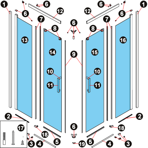 NOVELLINI exploded view RR A