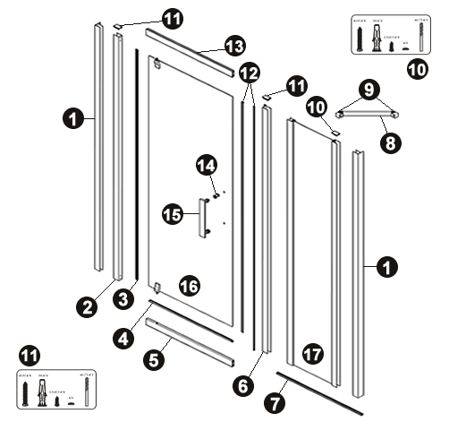 NOVELLINI exploded view RR G1F