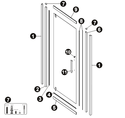 NOVELLINI exploded view RR G
