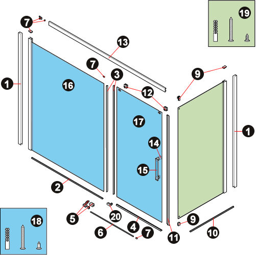 NOVELLINI exploded view RR PHVF