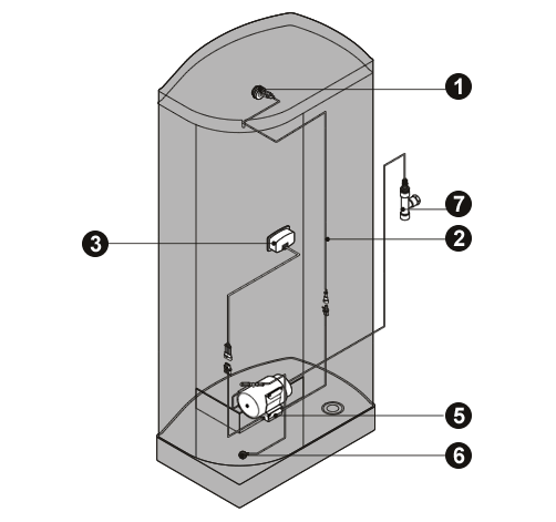 NOVELLINI exploded view SAUNA NHOL BASIC
