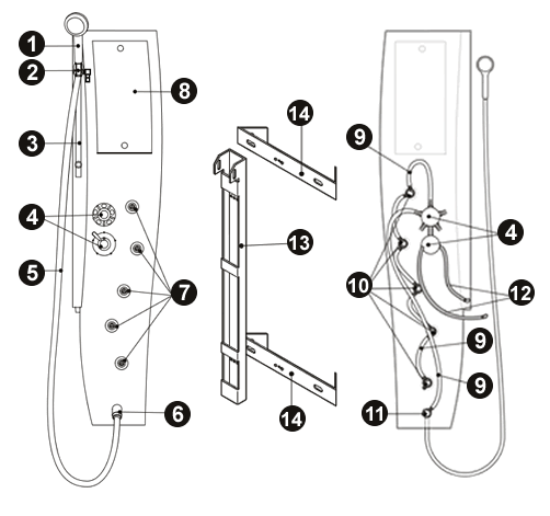 NOVELLINI exploded view SISEMECCA