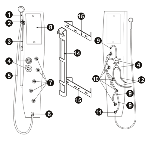 NOVELLINI exploded view SISETERMO