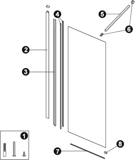 NOVELLINI exploded view SMART H