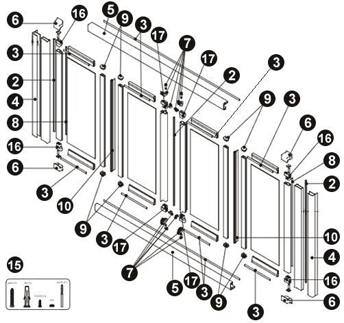 NOVELLINI exploded view ST12SSOV