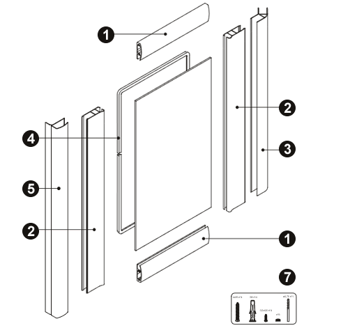 NOVELLINI exploded view ST1PFS