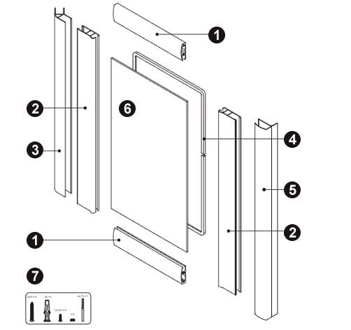 NOVELLINI exploded view ST1PSFD