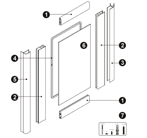 NOVELLINI exploded view ST1PSFS