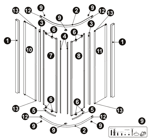 NOVELLINI-explosietekening ST1R1BIN