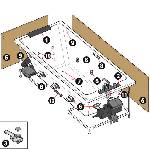 NOVELLINI exploded view STILE
