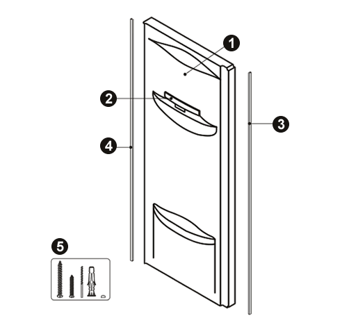 Vista esplosa NOVELLINI TANGO BI90 BOX SX