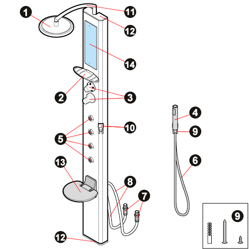 NOVELLINI exploded view THINK1TERM