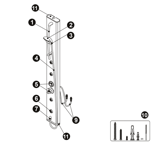 NOVELLINI exploded view THINK3TERM