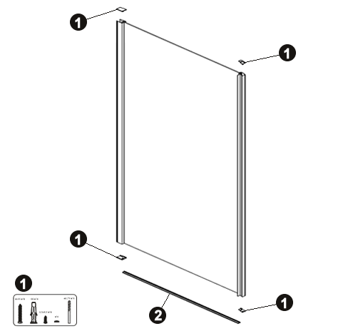 NOVELLINI exploded view VISION F