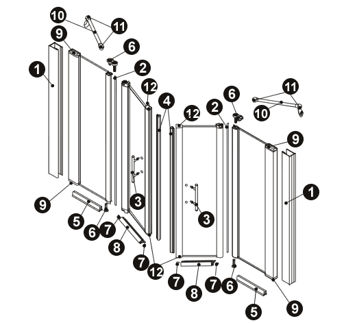 NOVELLINI exploded view YOUNG 2AV
