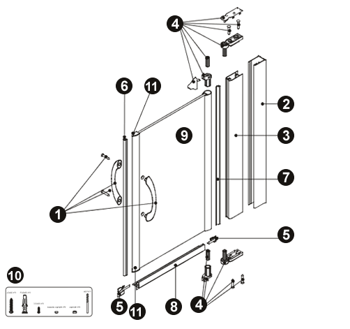 NOVELLINI exploded view YO12GD